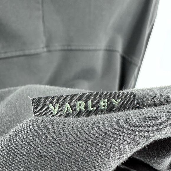 Varley Morrison High Neck Sweatshirt Womens Size S Boxy Pullover Draw Cord Black - Picture 5 of 11